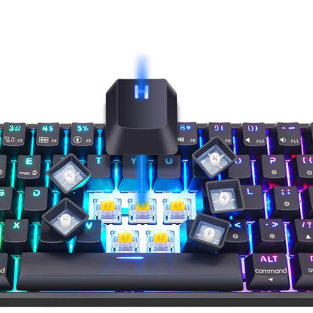 GK61 ABS בצבע שחור - 4