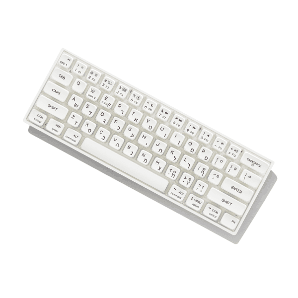GK61S Wireless בצבע לבן - 3